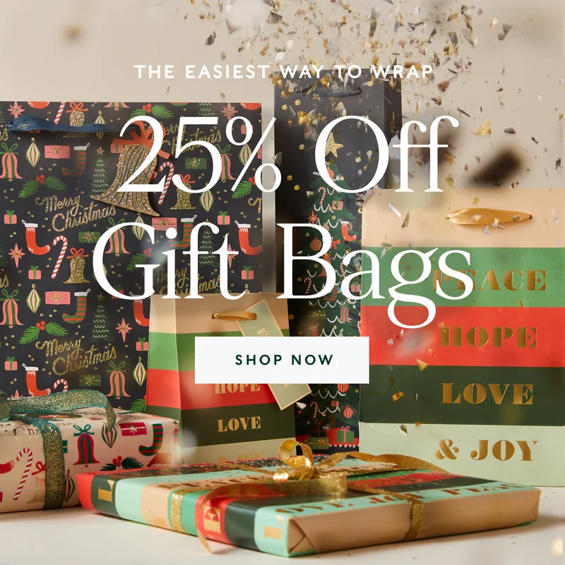 25% Off Gift Bags