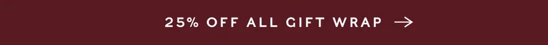 Shop 25% Off Gift Wrap