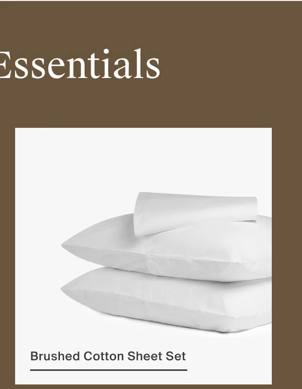 Brushed Cotton Sheet Set