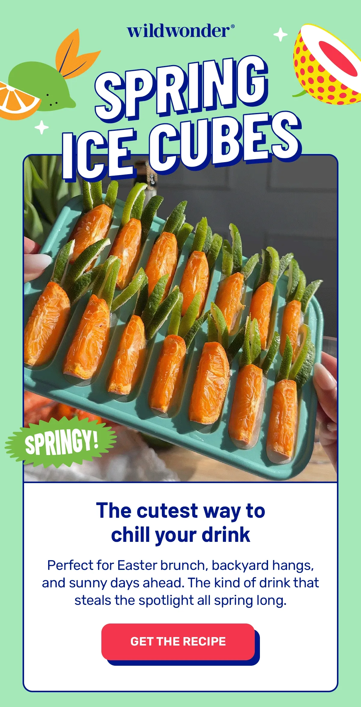 Spring Ice Cubes
