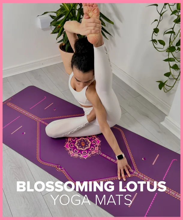 Blossoming Lotus Yoga Mats