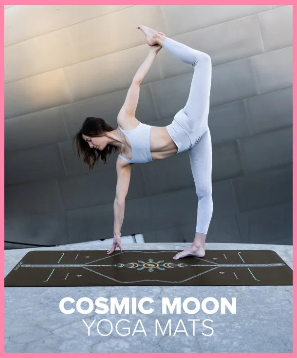 Cosmic Moon Yoga Mat