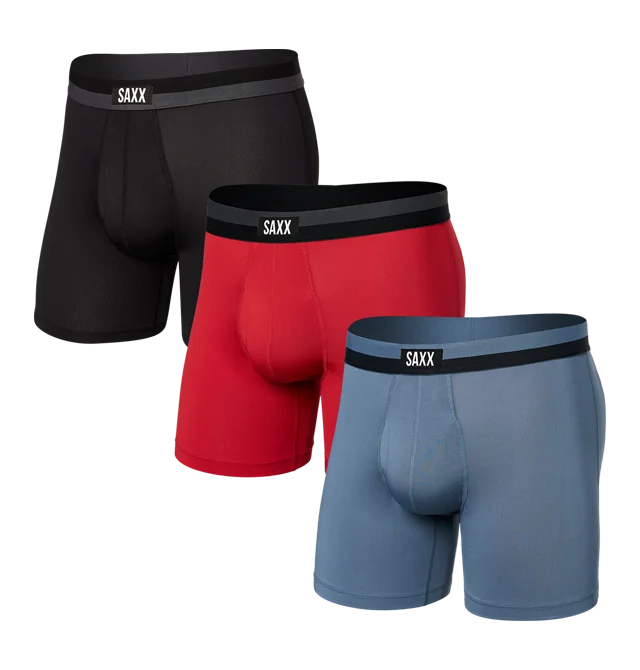 Sport Mesh Boxer Brief 3-Pack