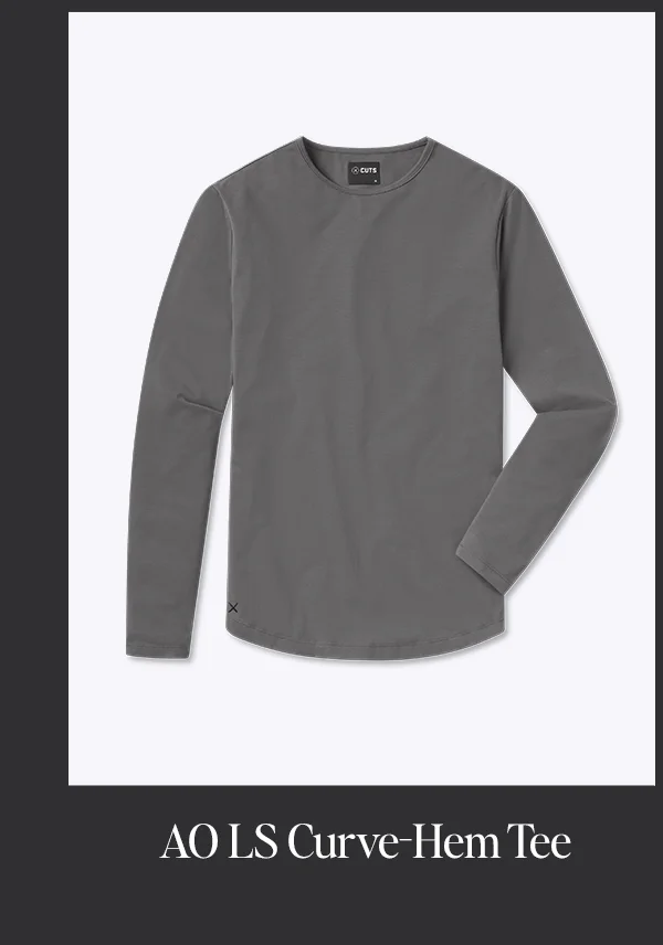 AO LS Curve-Hem Tee