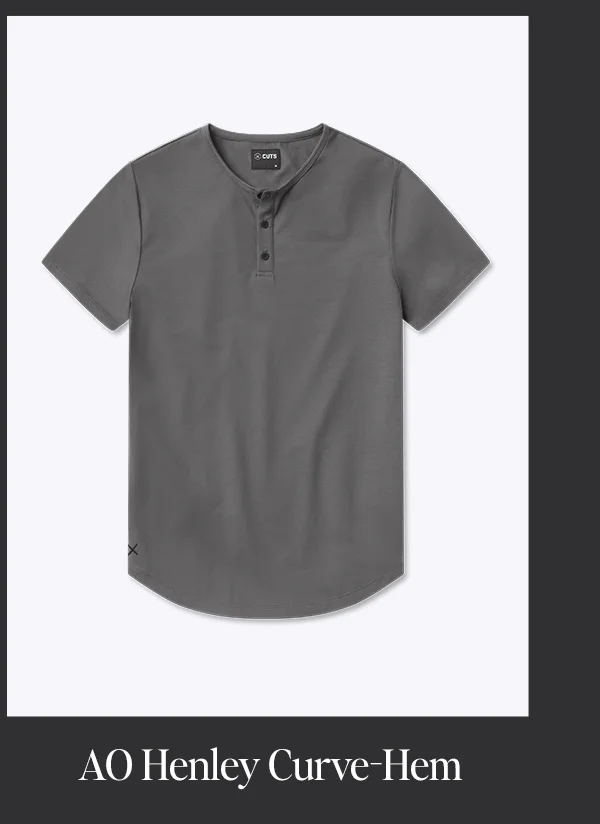AO Henley Curve-Hem