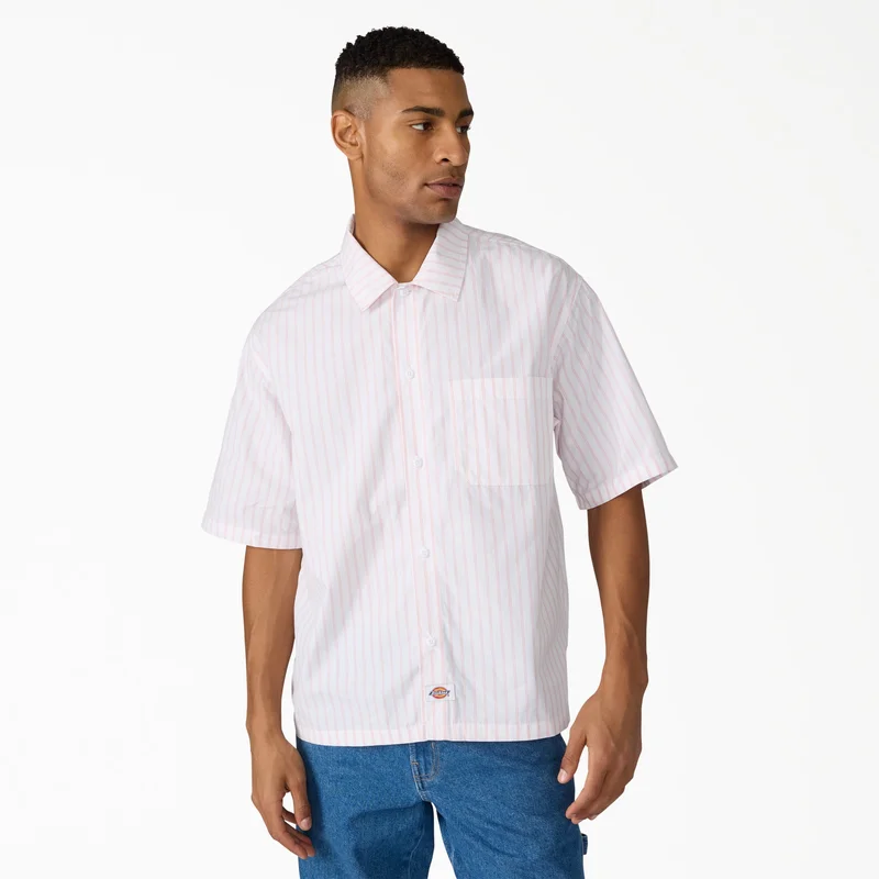 Image of Venedocia Striped Shirt