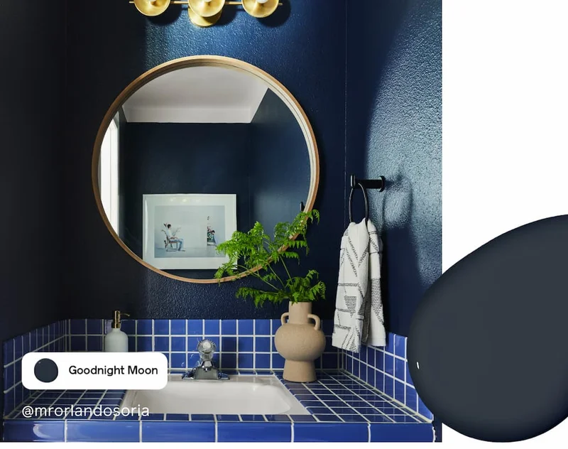 Bathroom featuring Goodnight Moon