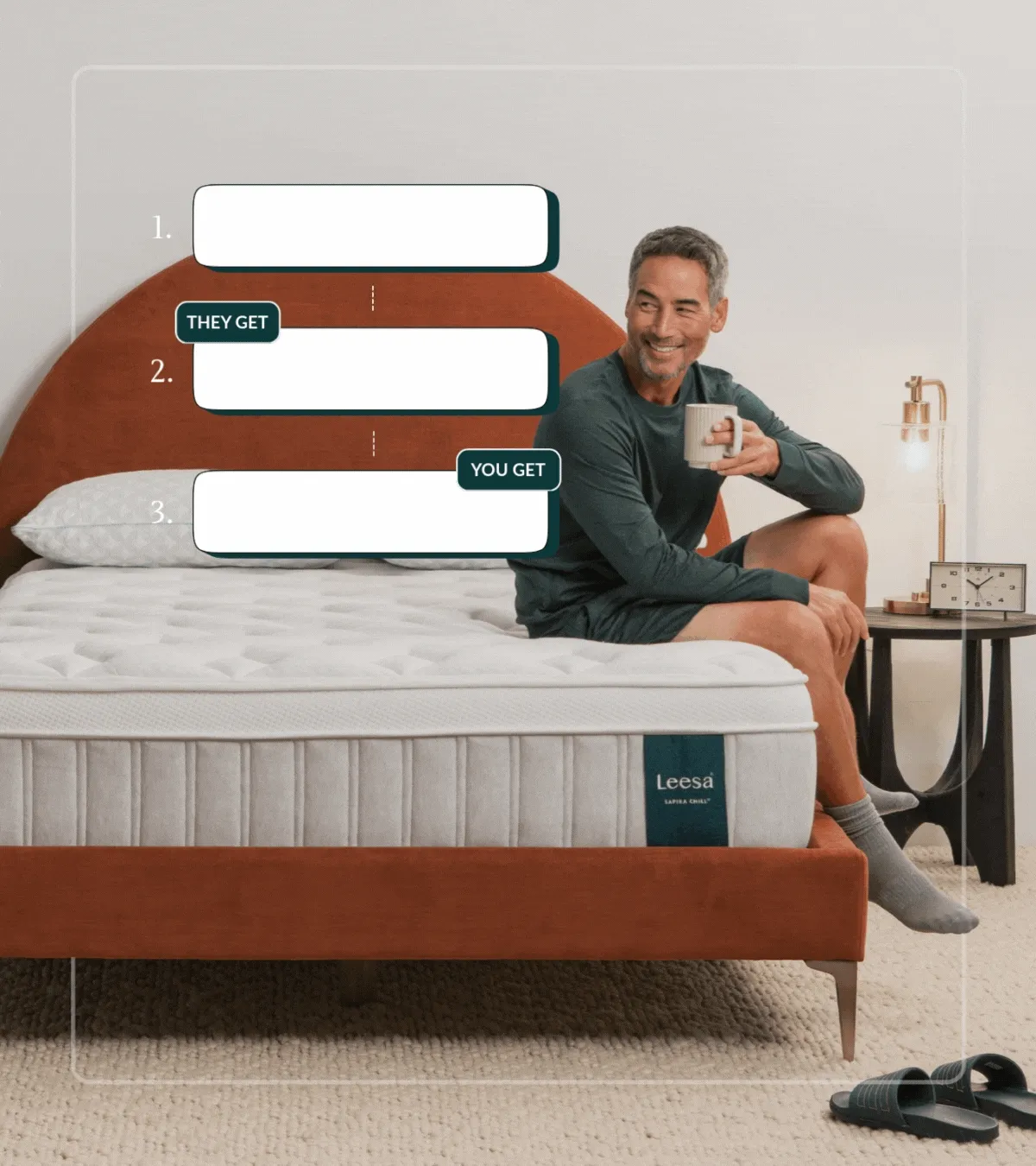 Get a $75 Amazon Gift Card when you refer a friend to Leesa