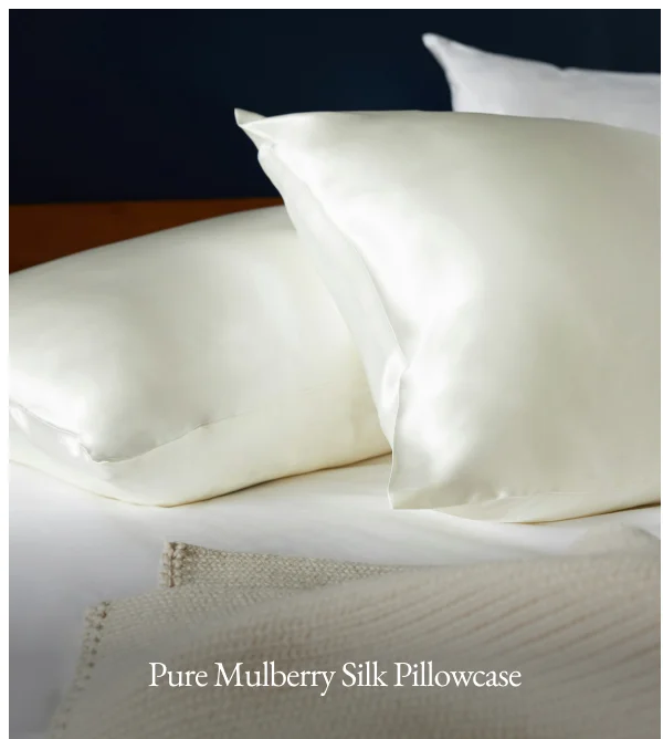 Pure Mulberry Silk Pillowcase
