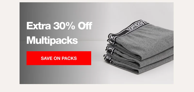 Extra 30% Off Multipacks