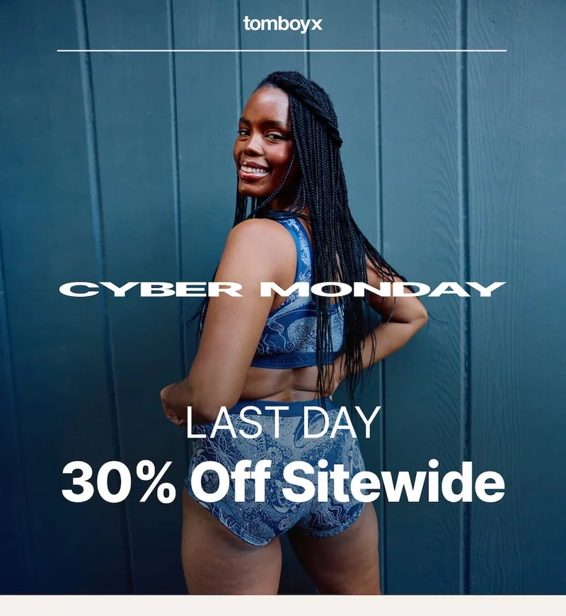 Black Friday 30% Off Sitewide Last Day