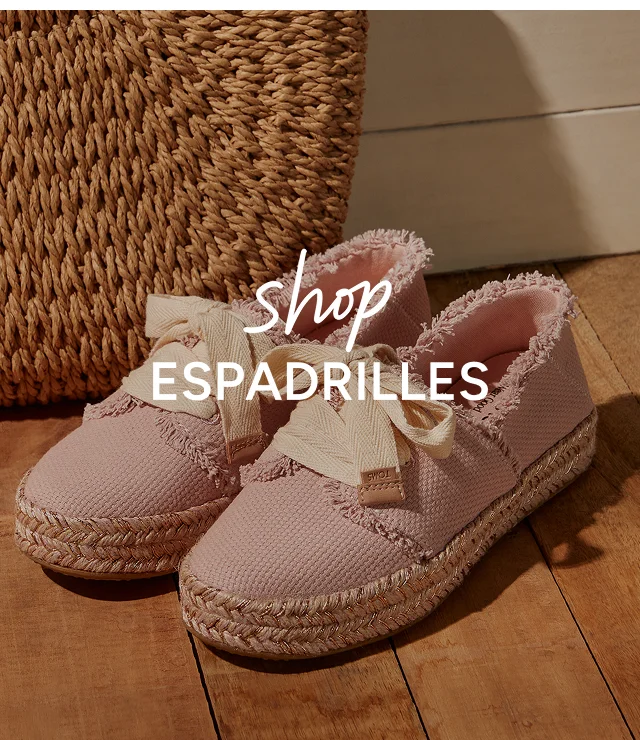 Shop Espadrilles - Button