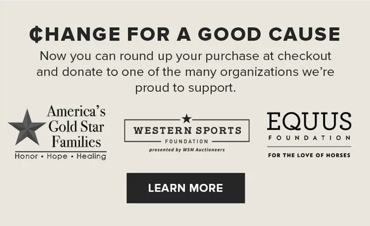 CHANGE FOR A GOOD CAUSE | LEARN MORE