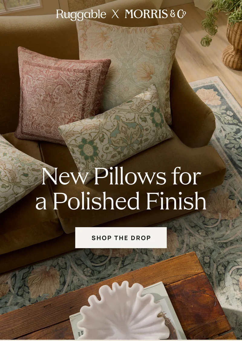 New Pillows for a Polished Finish | Shop The Drop