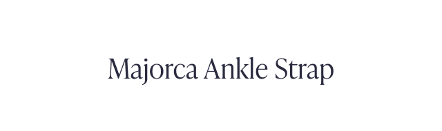 Majorca Ankle Strap