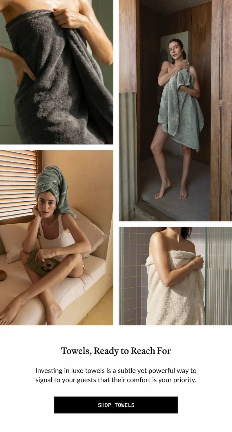 ITALIC | High quality Towels