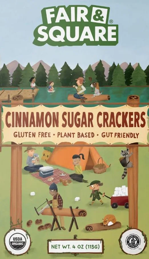 Image of Fair & Square Cinnamon Sugar Crackers