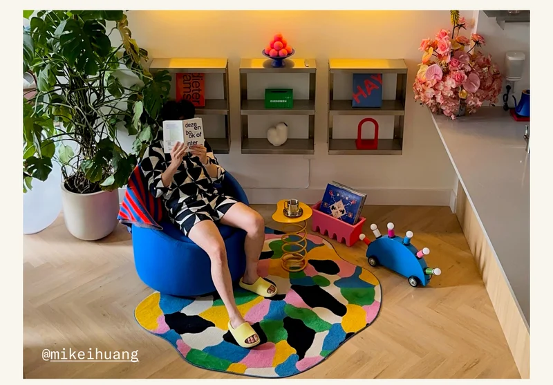 The Gere Easy Chair, styled by @mikeihuang