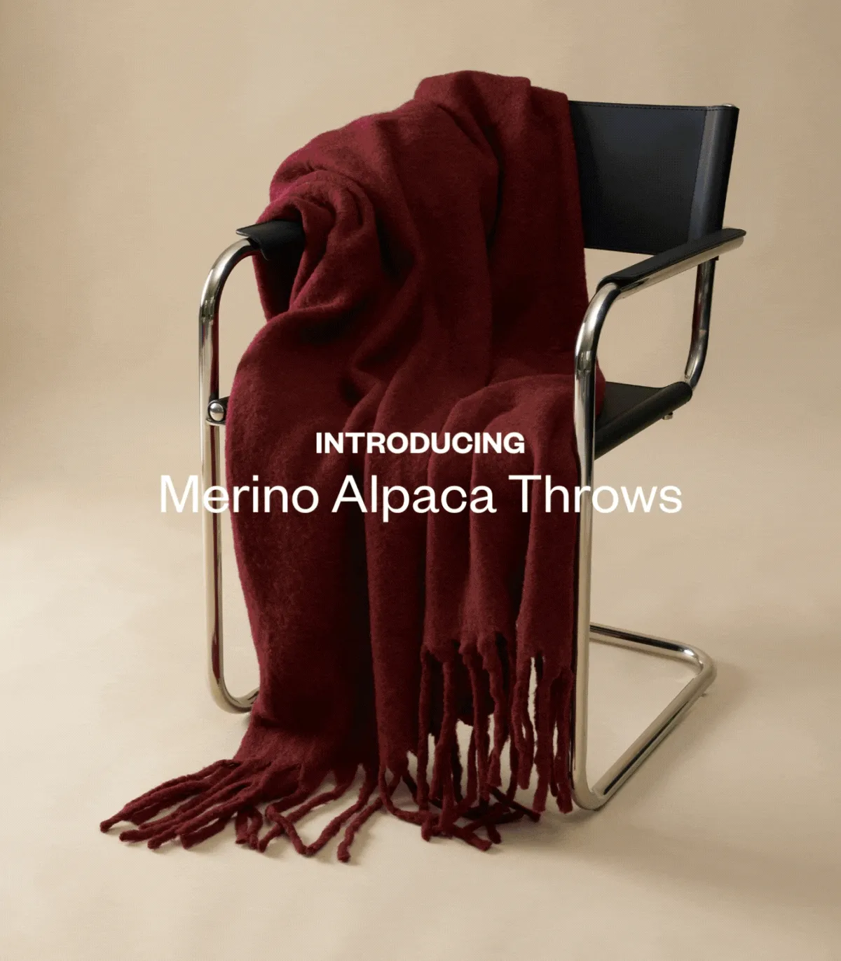 Introducing Merino Alpaca Throws