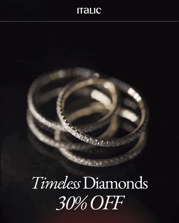 Timeless Diamonds 30% OFF
