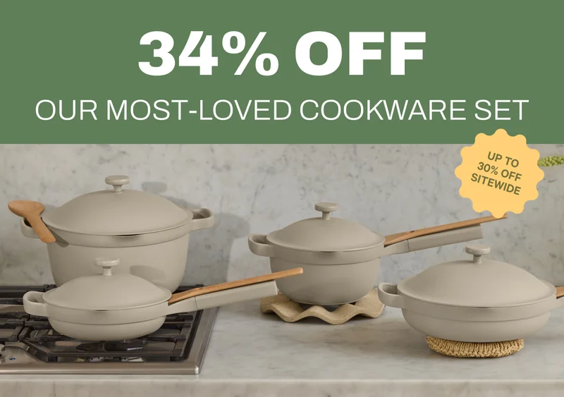 34% Off Our Most-Loved Cookware Set