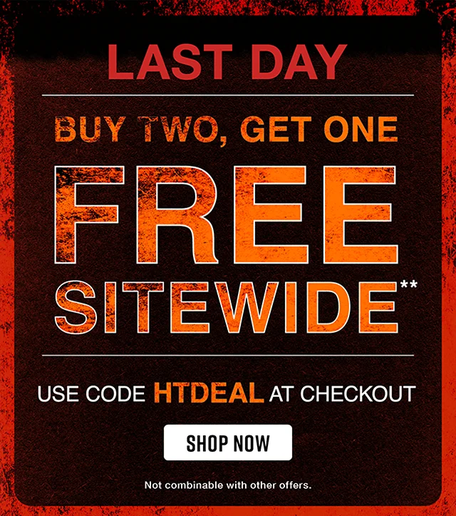 Limited Time! Buy Two Get One Free Sitewide. Use Code discount code at Checkout. Not combinable with other offers. Shop Now