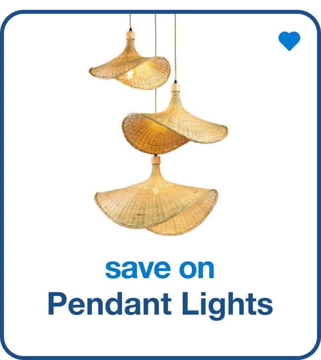 Pendant Lights — Shop Now