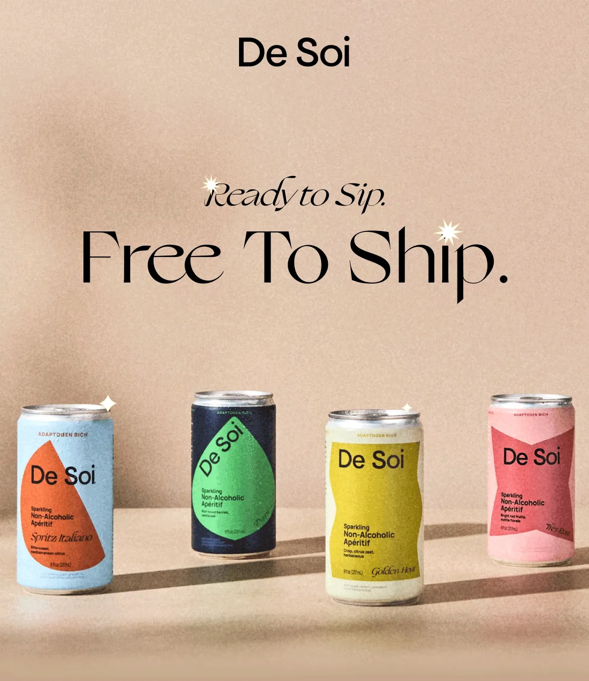 De Soi | Ready to Sip. Free to Ship.