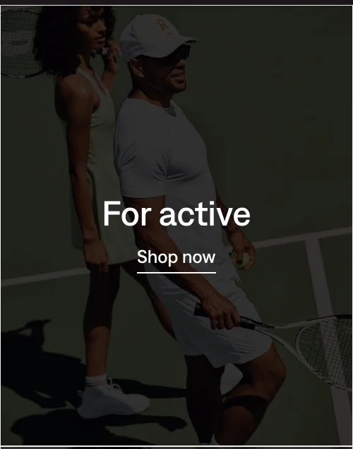 For active