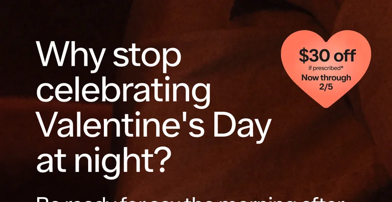 Why stop celebrating Valentine's Day at night?