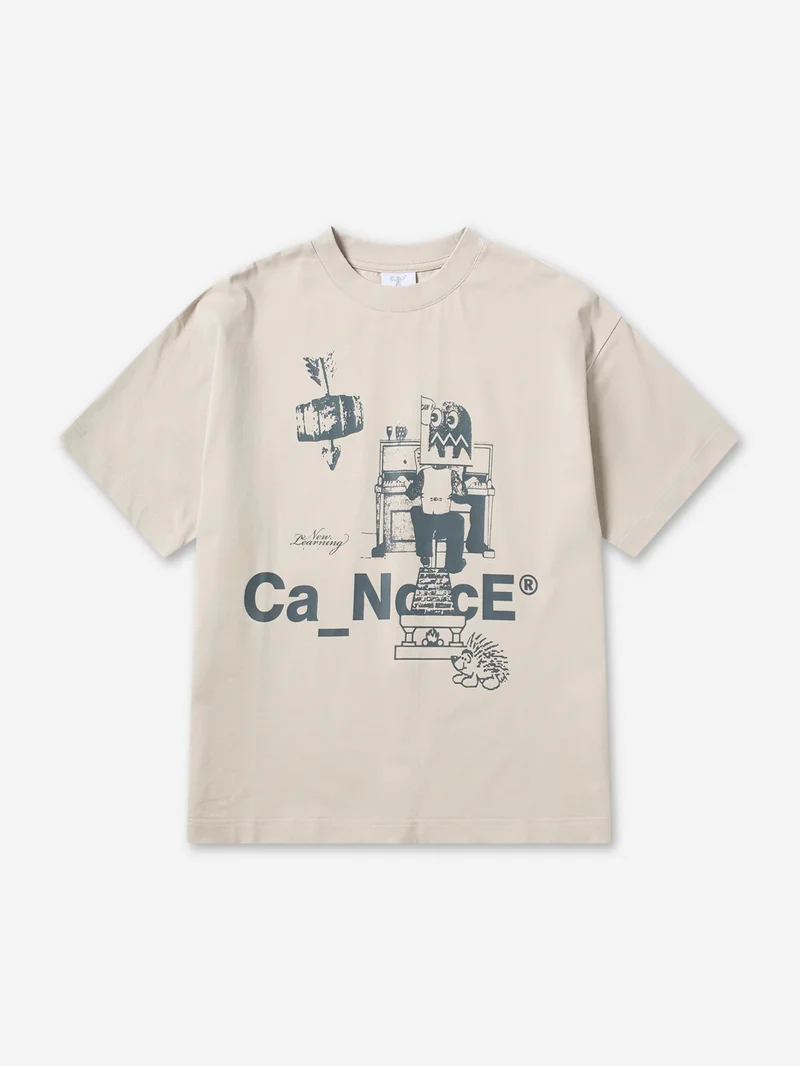 Image of Candice Cozy Tee - Mushroom