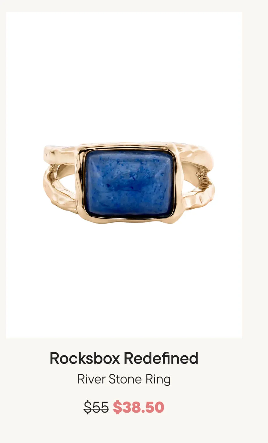 River Stone Ring