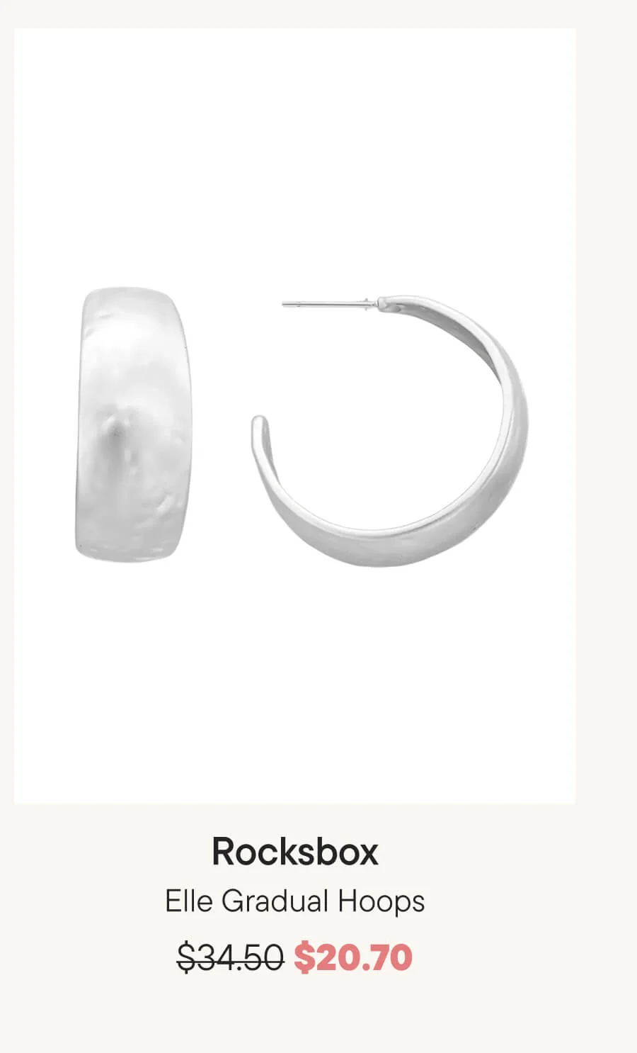 Elle Gradual Hoops