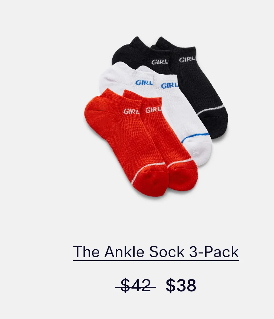 The Ankle Sock 3-Pack
