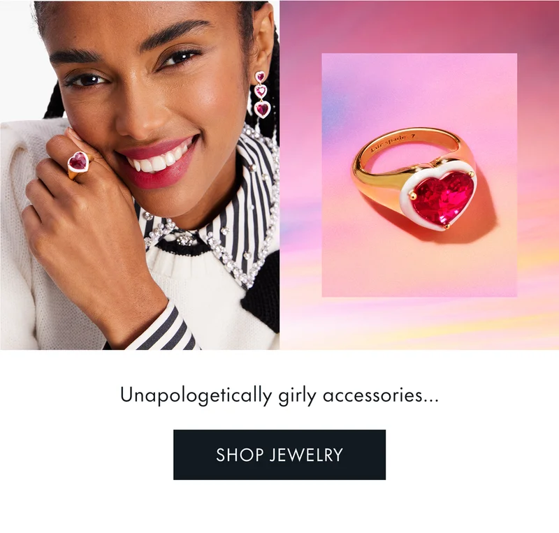 Unapologetically girly accessories...