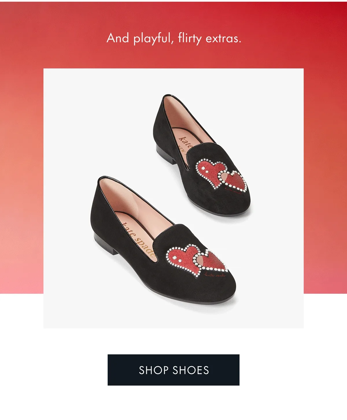 And playful, flirty extras.