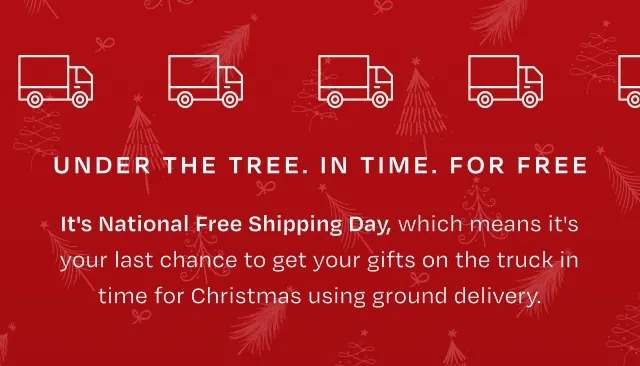 National Free Shipping Day - Image