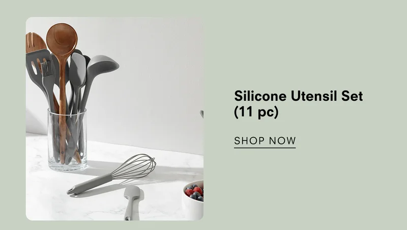 Silicone utensil set (11 pc)