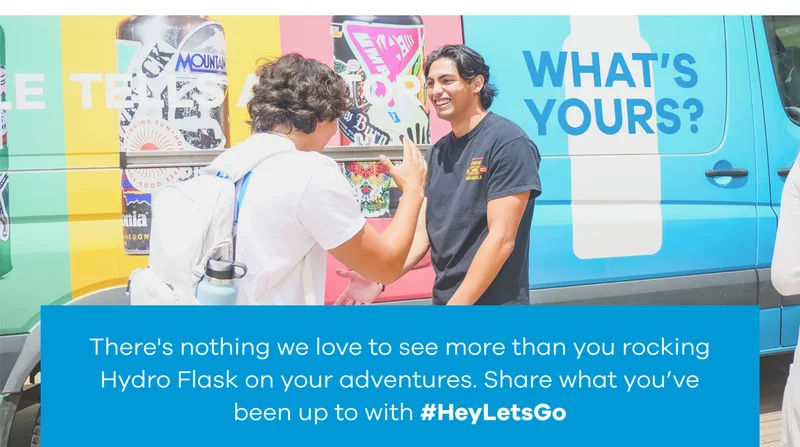 There's nothing we love to see more than you rocking Hydro Flask on your adventures. Share what you've been up to with #HeyletsGo
