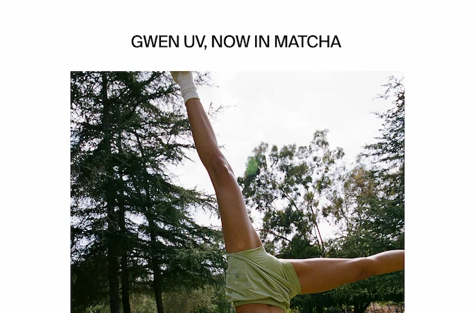 Shop GwenUV Skort in Matcha