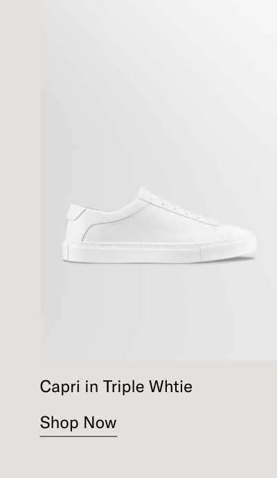 Capri in Triple White. Shop Now
