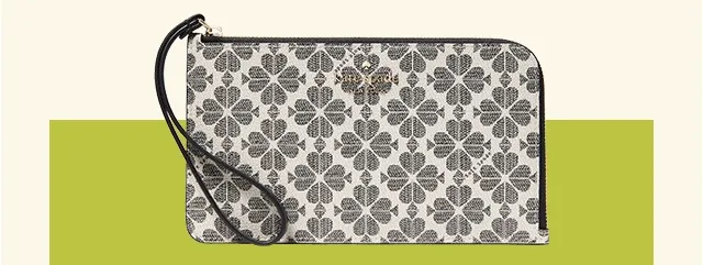 Lucy Medium L-Zip Wristlet