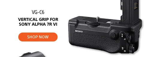 VG-C6 | Vertical Grip For Sony Alpha 7R VI | Shop now