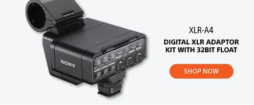 XLR-A4 | Digital XLR Adaptor Kit With 32Bit Float | Shop now