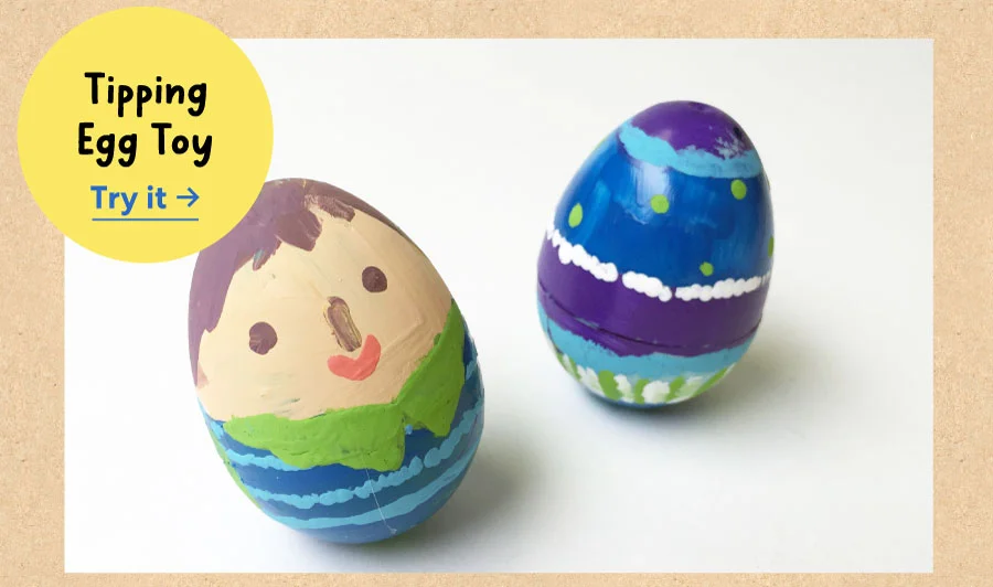 Tipping Egg Toy