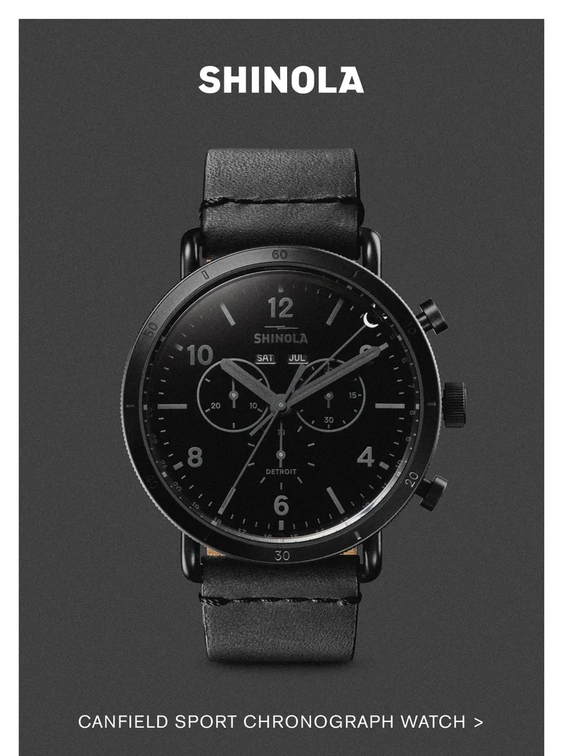Canfield Sport Chronograph Watch