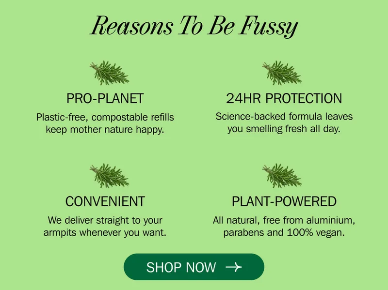 Reasons To Be Fussy