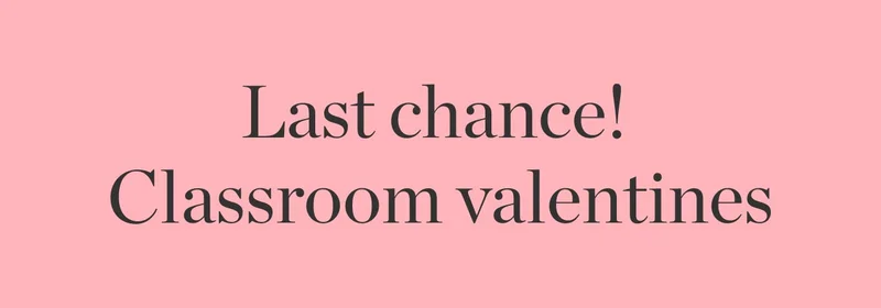 Classroom Valentines