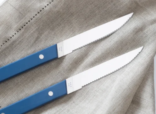 Misen Blue Steak Knives