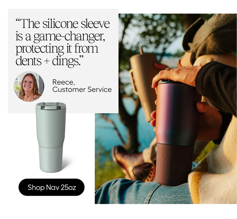 "The Silicone sleeve is a game-changer protecting it from dents + dings." - Reece, Customer Service